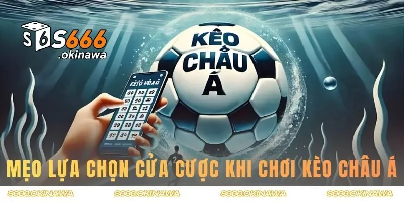 Mẹo lựa chọn cửa cược khi chơi kèo chấp tại S666